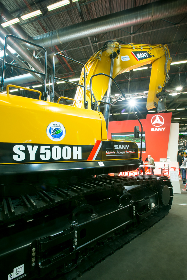 SANY Europe says its SY500H is said to be an ideal machine for smaller quarries and high risk demolition works Sany Europe-SY500H excavator-4.jpg