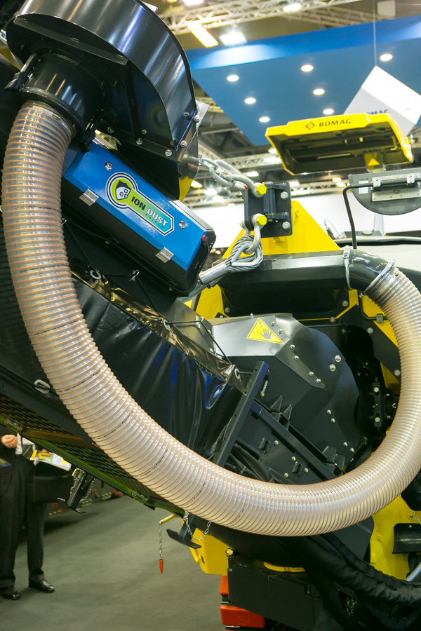 BOMAG’s new milling dust control system is said to be highly efficient Fayat Marini Bobat-Ion dust shield-5.jpg