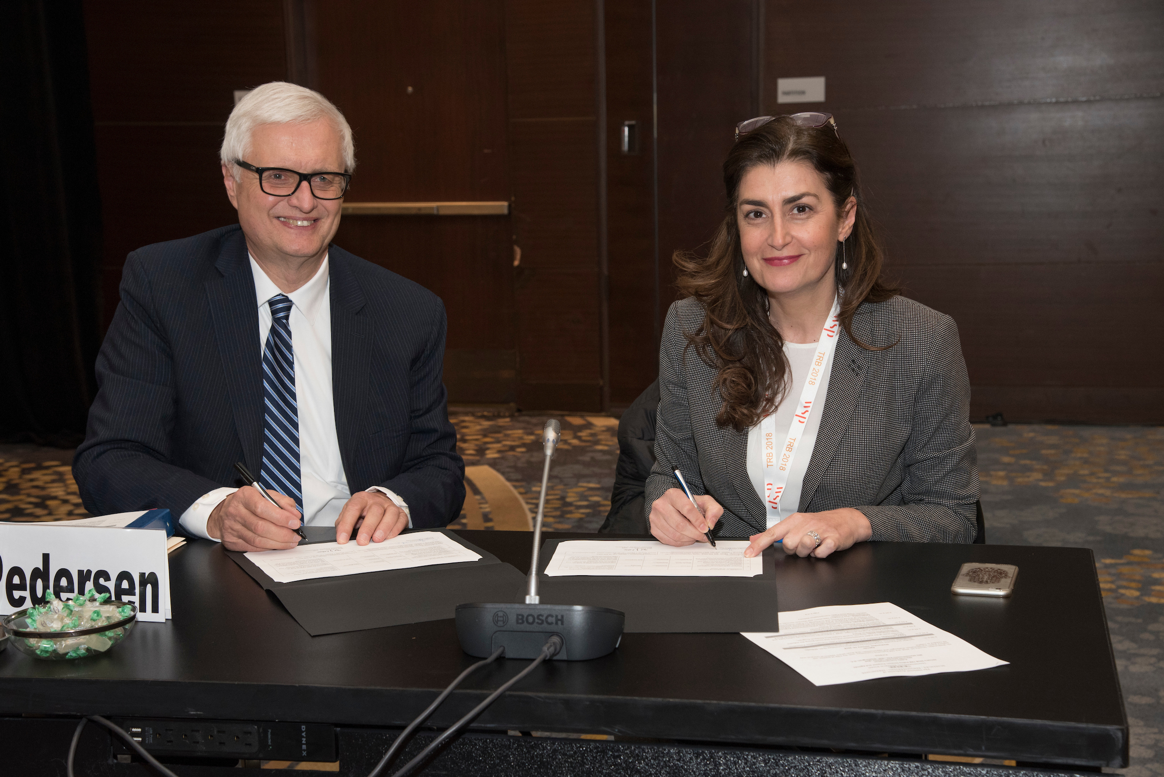 The Transportation Research Board (TRB) recently signed a Memorandum of Understanding (MoU) with the International Road Federation (IRF) in Geneva Photo 6-option2.jpg