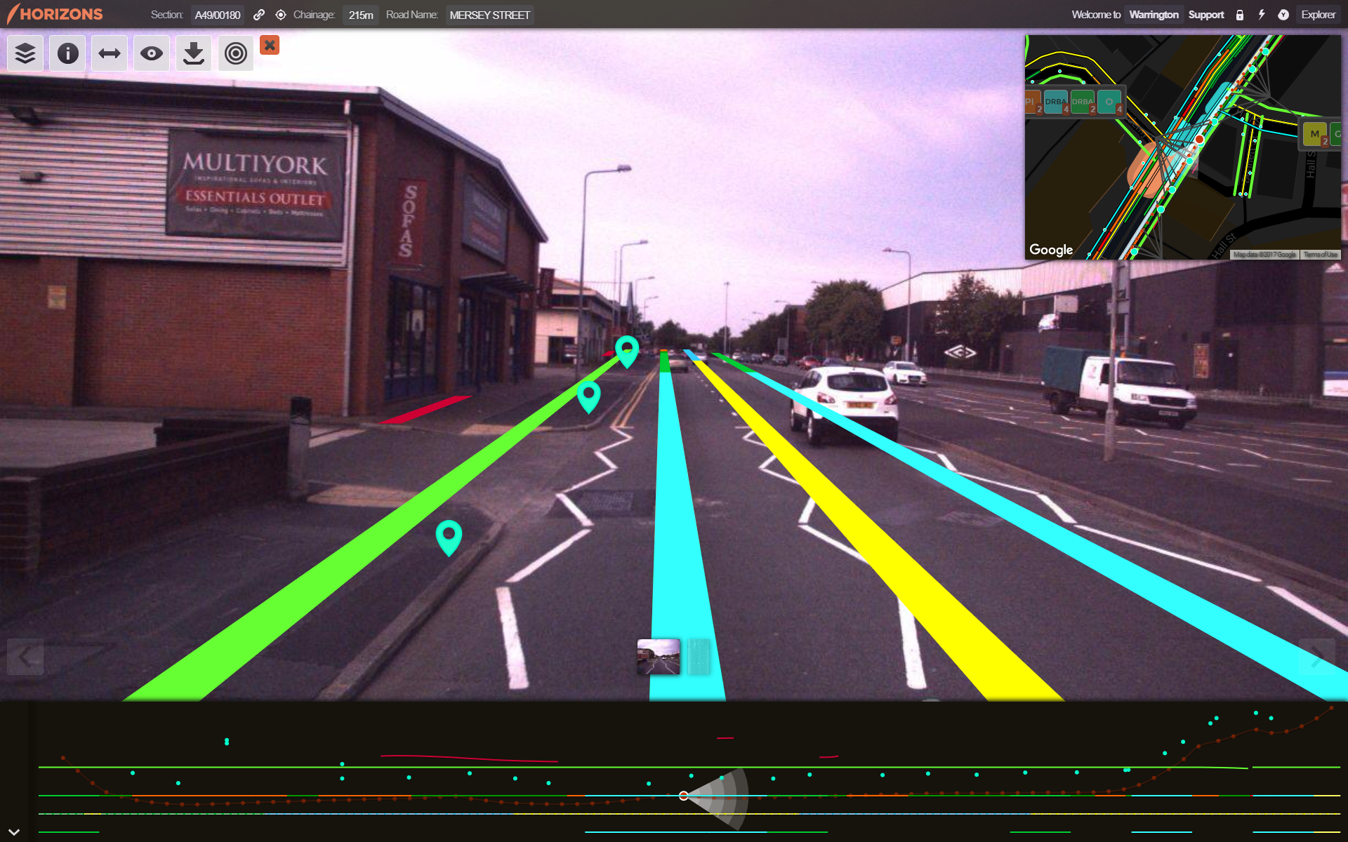 Warrington Borough Council, in the north of England, has nearly 1,200km of roads valued at more than US$1 billion (£744 million) Yotta-Warrington2.png