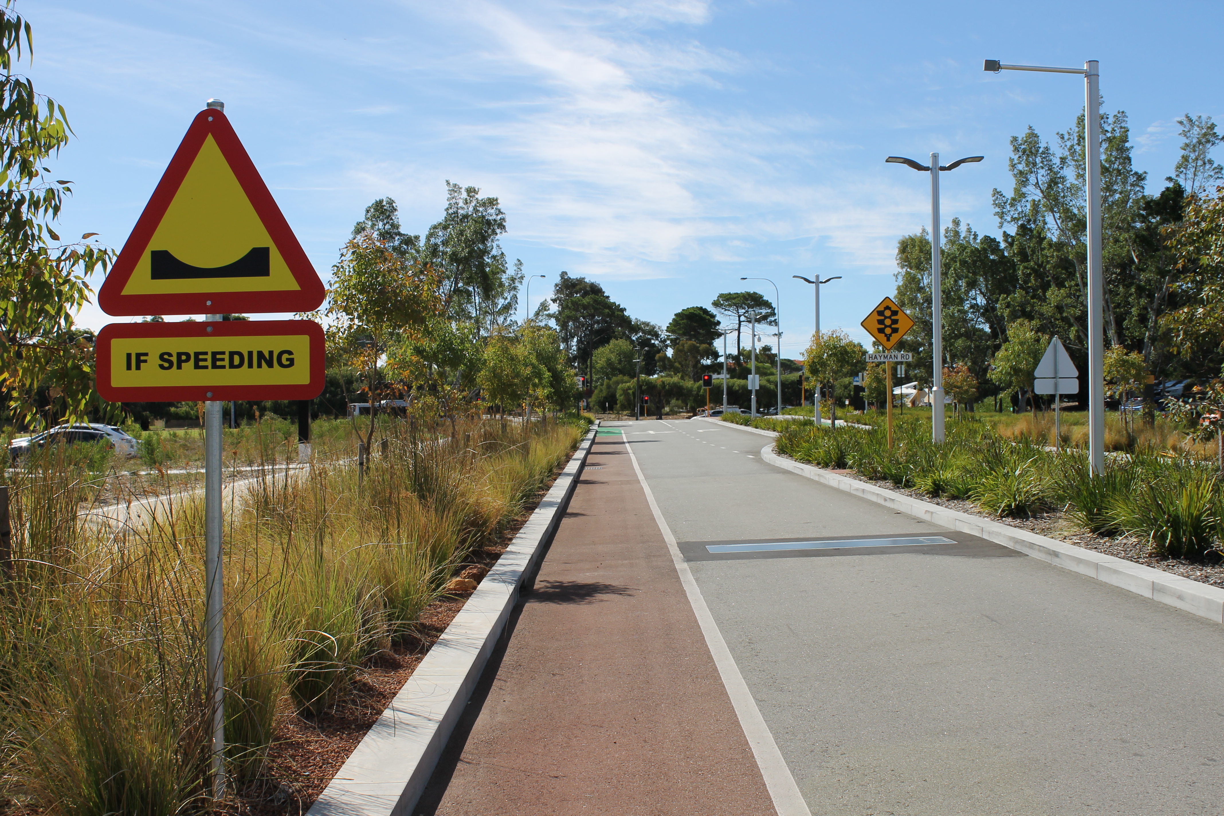 Curtains for speeders on Curtin campus now that Actibumps are lying in wait Actibump-CurtinUniversity.jpg