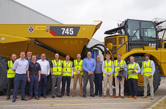 Still going strong after 50,000 units produced in Peterlee CAT-UK 50,000.jpg