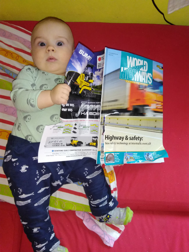 Interest in World Highways can start at a young age (image courtesy of World Highways reader Ular Tooming) skidsUlarTooming650.jpg