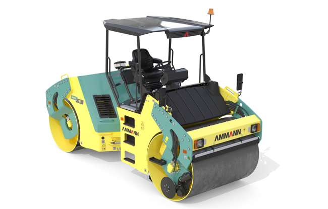 Ammann has broadened its asphalt compactor range with the addition of the ARX 91 model ARX_91_Heavy_Tandem_Roller_3D-Rendering_0023.jpg