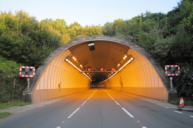 More than US$1.5 million of new safety equipment is being installed in the Saltash Tunnel in England Saltash-Tunnel---West-portal.jpg