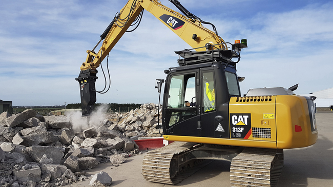 Caterpillar says its new breakers offer durability, reliability and ease of servicing catHammer1.jpg