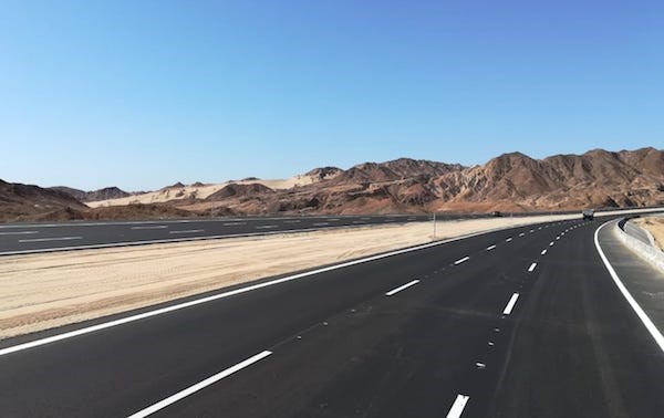 Cairo to Sharm El Sheikh: 500km of Degaroute MMA markings degaroute.jpg