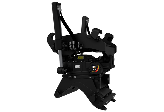 Smart functions for Cat’s new tiltrotator include bucket pulse, designed to automatically spread material evenly and quickly CM20190321-33029-12527.jpg