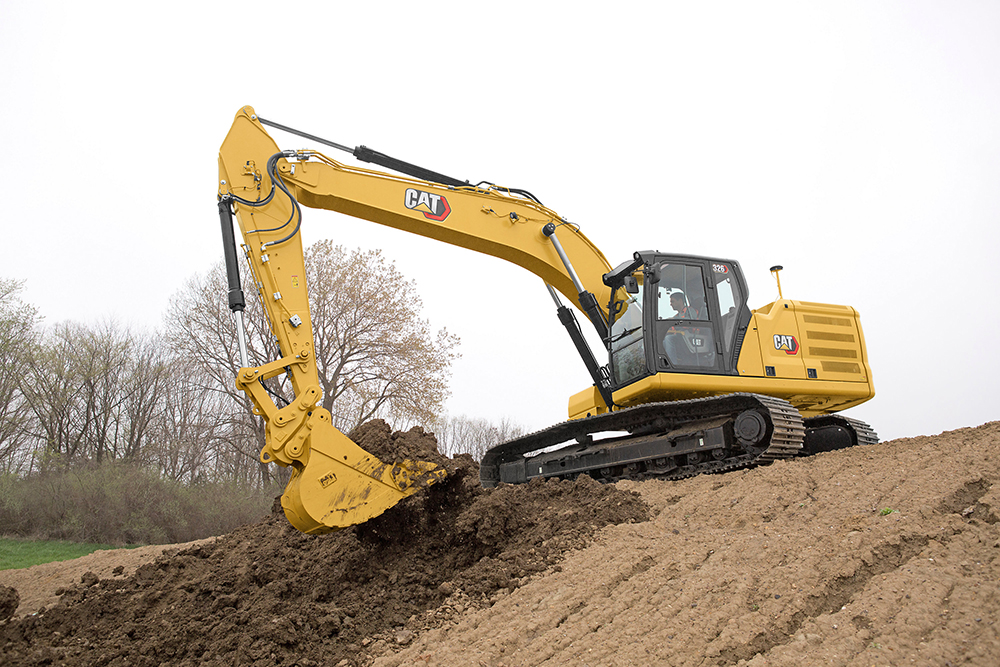 Caterpillar’s new 326 model offers major gains in output and efficiency over its predecessor Caterpillar’s new 326 model