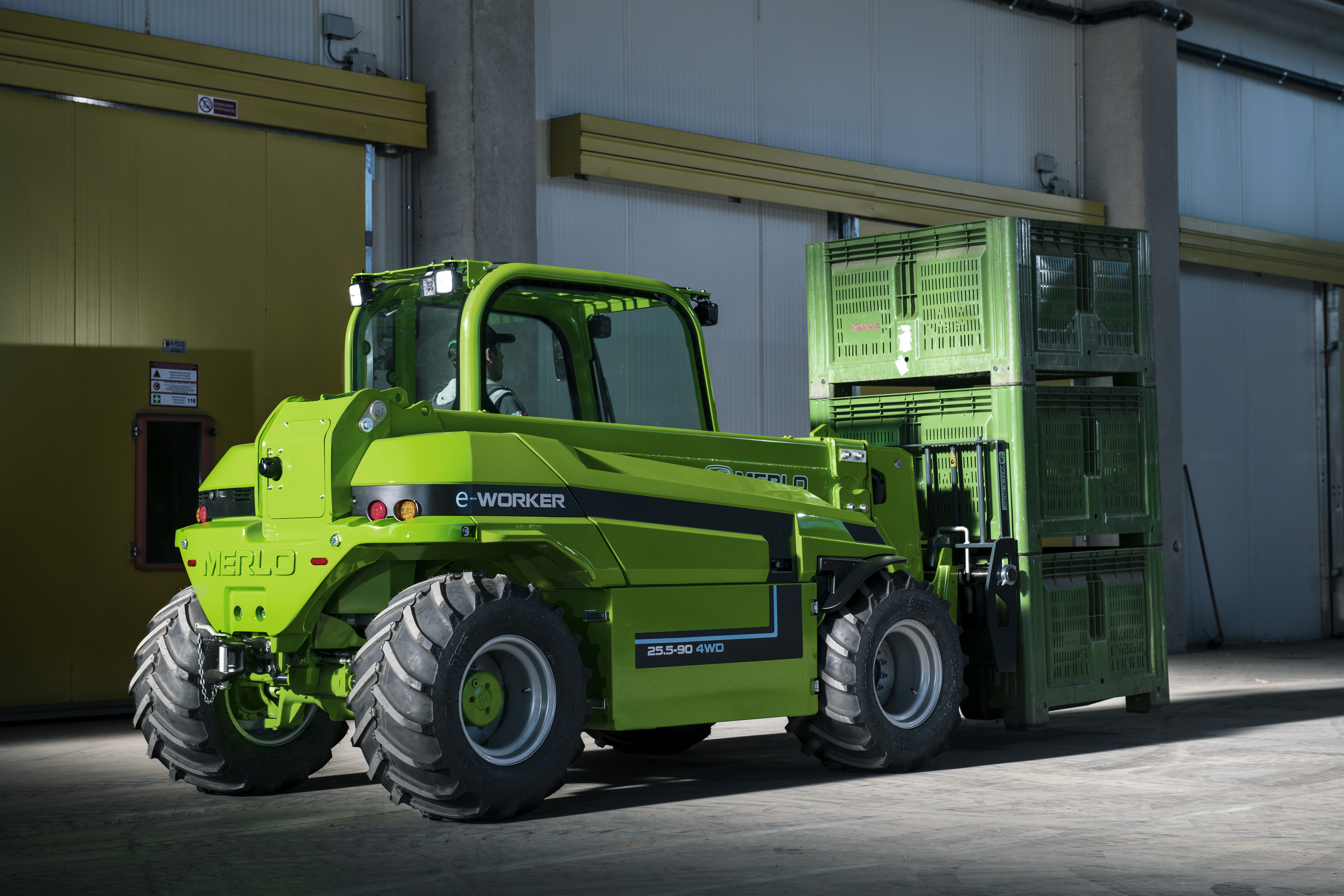 Merlo's e-Worker on duty