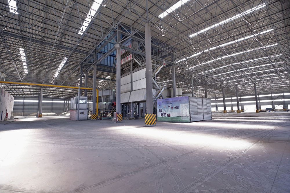 An urban development project in China is being assisted by an Ammann asphalt plant Ammann asphalt plant