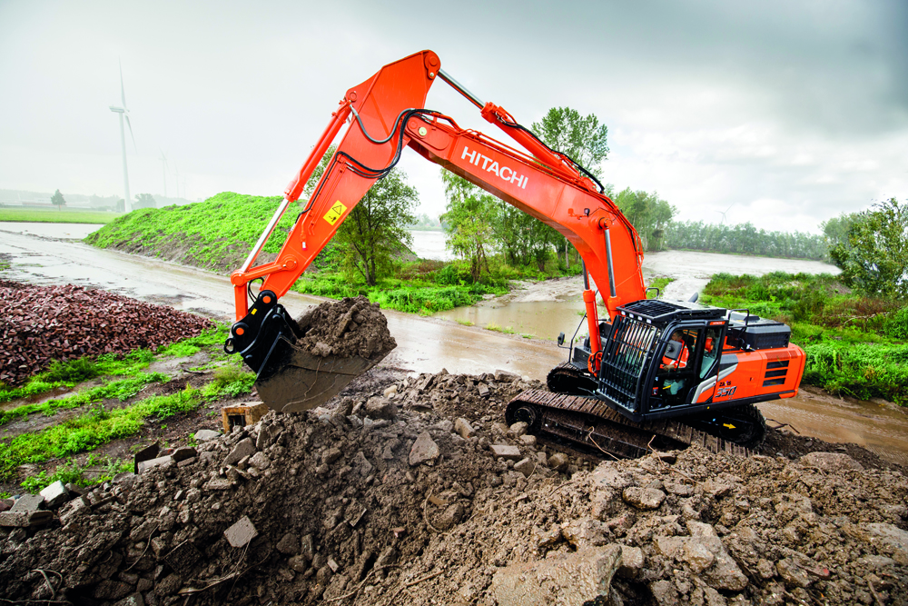Hitachi’s new generation excavators offer high efficiency Hitachi’s new generation excavators offer high efficiency