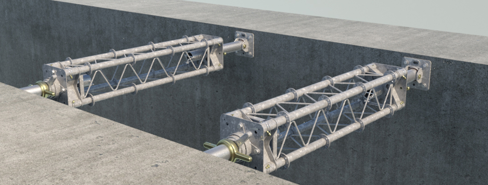 Tetrashor can be used in dead shoring, façade retention, propping and needling and supporting precast concrete bridge beams Tetrashor can be used in dead shoring, façade retention, propping and needling and supporting precast concrete bridge beams