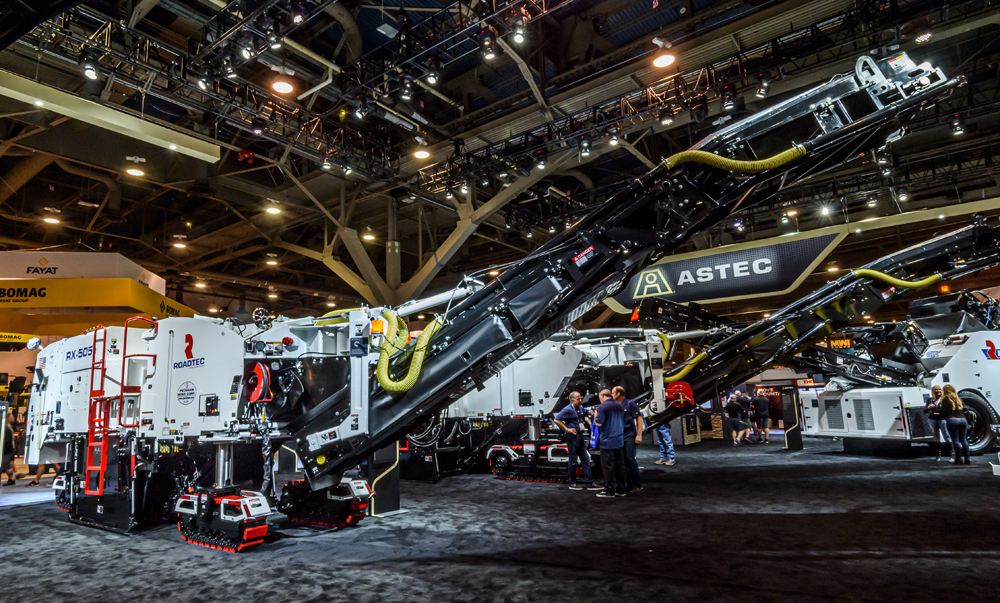 Roadtec’s latest RX 405e and RX 505e milling machines are said to be more versatile than earlier designs Roadtec’s latest RX 405e and RX 505e