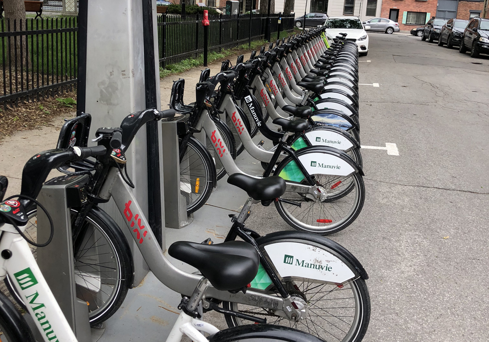 BIXI Montréal was set up in 2009 as North America's first large-scale bike share scheme © David Arminas/World Highways BIXI Montréal was set up in 2009 as North America's first large-scale bike share scheme © David Arminas/World Highways