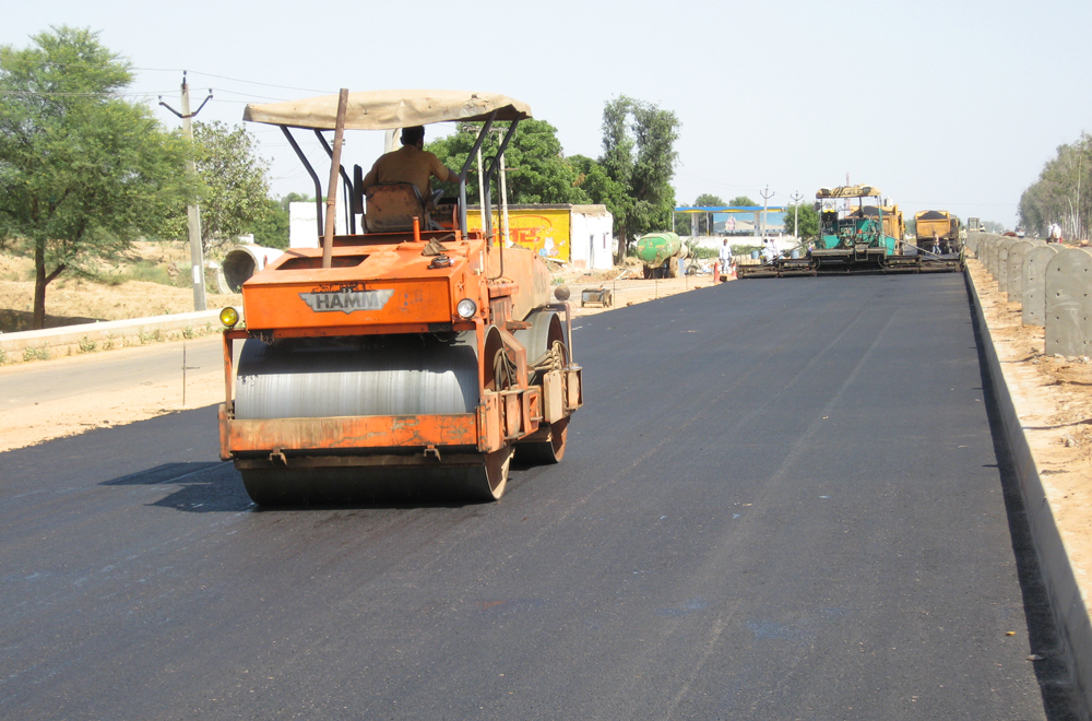 Rising materials prices have caused problems for Indian road construction projects Rising materials prices have caused problems for Indian road construction projects