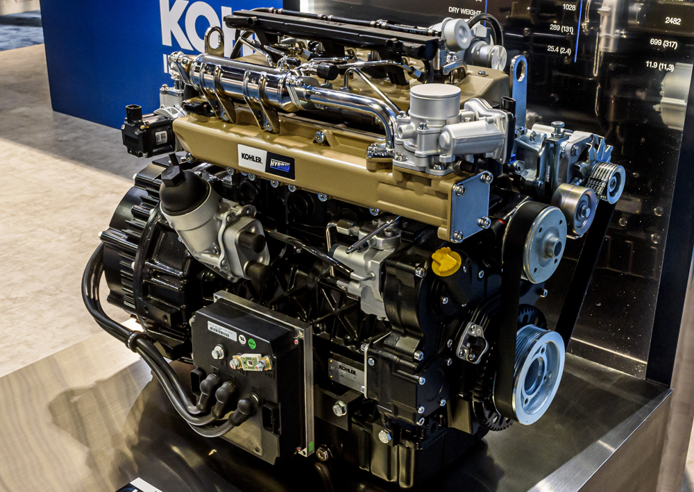 Kohler is planning to offer its K-HEM hybrid technology commercially by 2022, with two different power outputs Kohler is planning to offer its K-HEM hybrid technology commercially by 2022, with two different power outputs