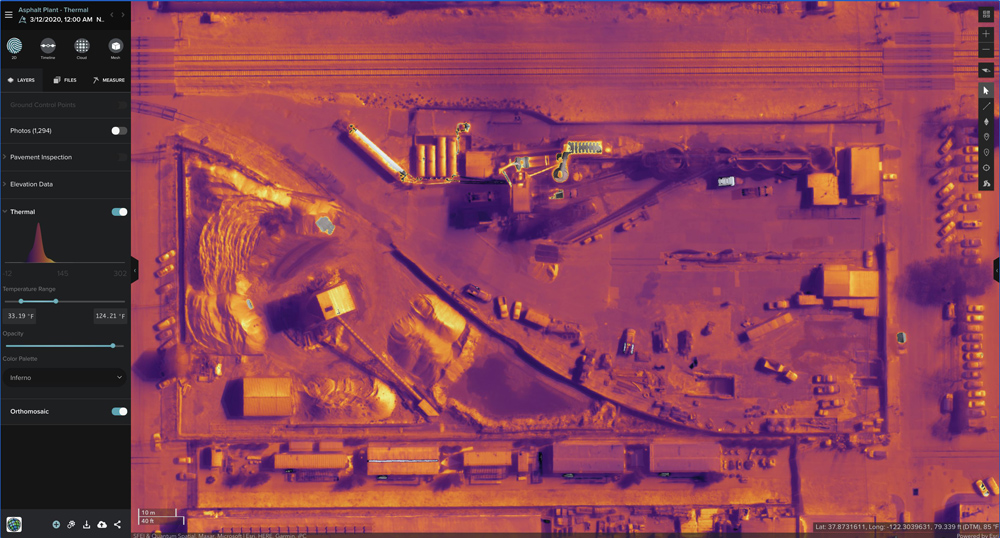 Thermal imaging using Esri UK Site Scan Thermal imaging using Esri UK Site Scan