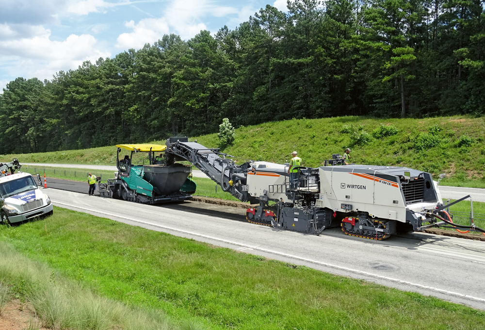 Full depth reclamation of a degraded highway surface has been carried out successfully in South Carolina Full depth reclamation of a degraded highway surface has been carried out successfully in South Carolina