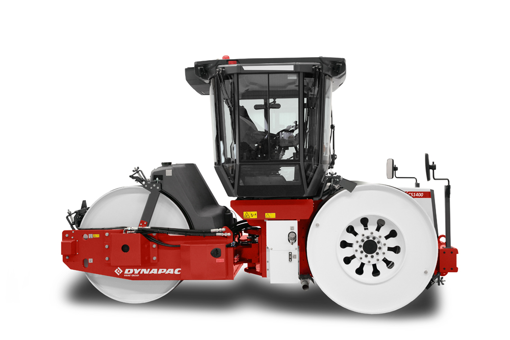 The new generation deadweight roller from Dynapac offers high performance The new generation deadweight roller from Dynapac offers high performance