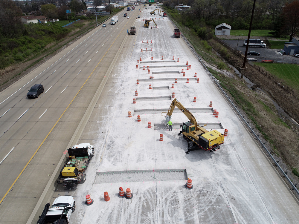 Improving the I-74 highway is important to help with transport in Indiana Improving the I-74 highway is important to help with transport in Indiana