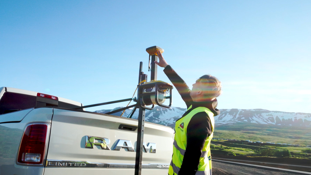 Technology from Topcon played a key role in resurfacing a drag race circuit in Iceland Technology from Topcon played a key role in resurfacing a drag race circuit in Iceland
