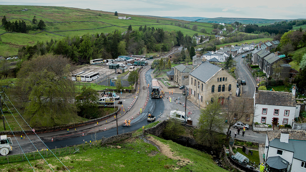 Cumbria drone shot (Credit: Shell) Cumbria drone shot