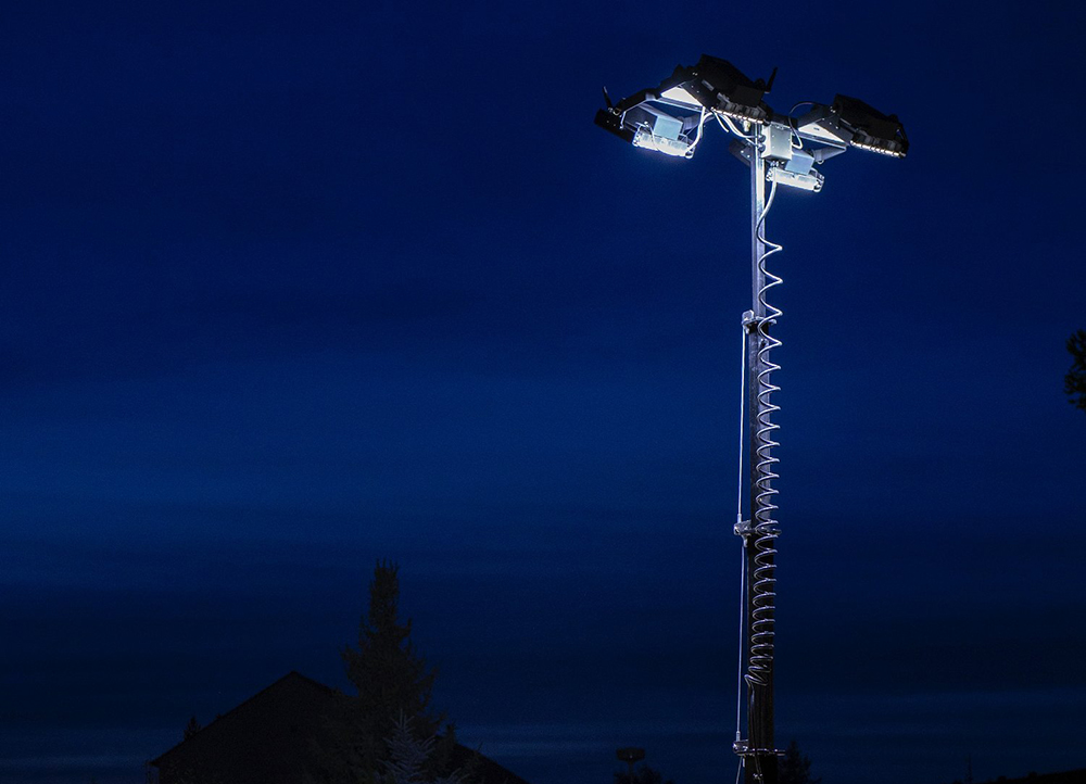 The new LDL lighting towers are said to be versatile and durable The new LDL lighting towers are said to be versatile and durable