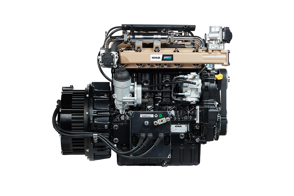 The more powerful Kohler K-HEM 2504 package suits duties in larger machines The more powerful Kohler K-HEM 2504 package suits duties in larger machines