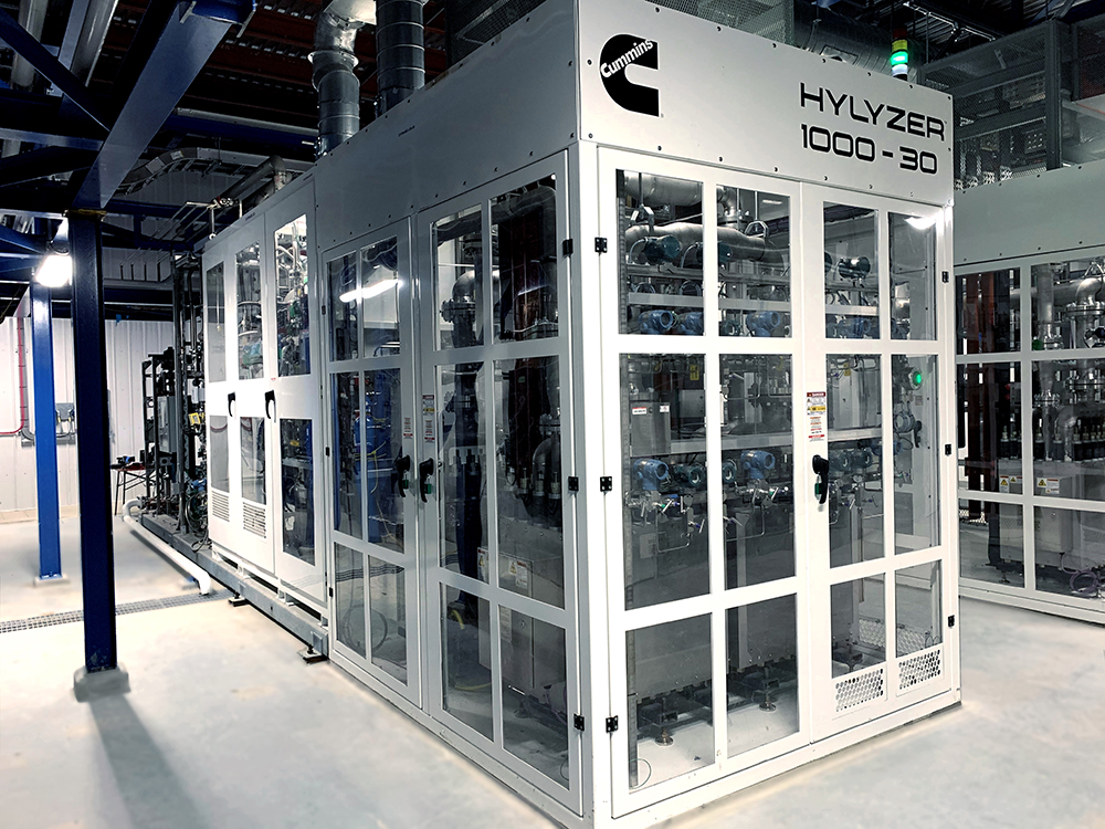 Cummins is developing electrolysers for green hydrogen production Cummins is developing electrolysers for green hydrogen production