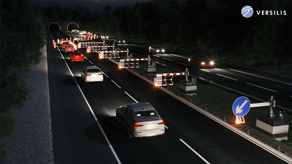Versilis’s SwiftGates will be operating for the 1.83km Hindhead Tunnel Versilis’s SwiftGates will be operating for the 1.83km Hindhead Tunnel