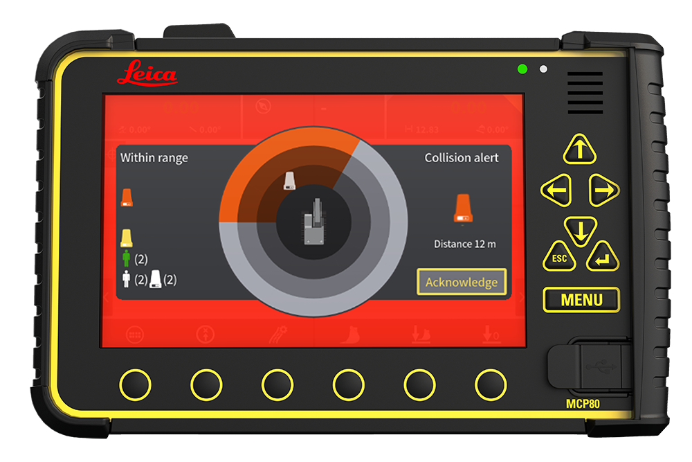 Leica Geosystems is now offering an improved machine warning system Leica Geosystems is now offering an improved machine warning system