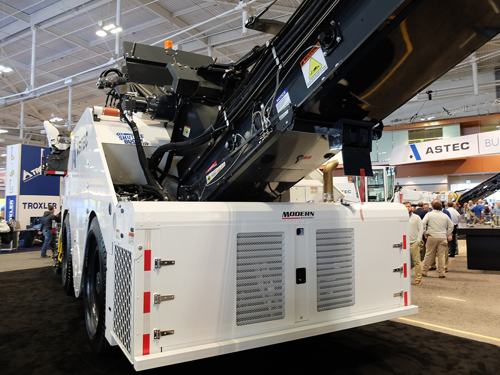 The proven Shuttle Buggy MTV from Astec is benefiting from further improvements The proven Shuttle Buggy MTV from Astec is benefiting from further improvements