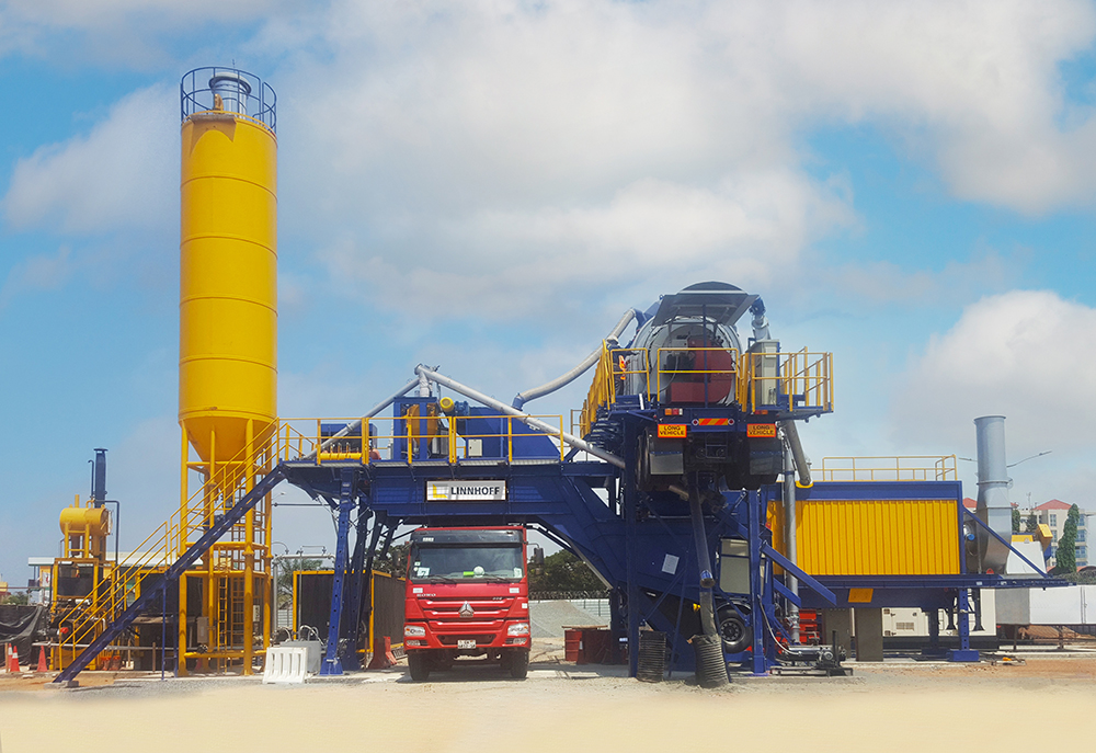 A mobile plant from Lintec & Linnhoff has provided asphalt for the Tema Roundabout upgrade in Ghana A mobile plant from Lintec & Linnhoff has provided asphalt for the Tema Roundabout upgrade in Ghana