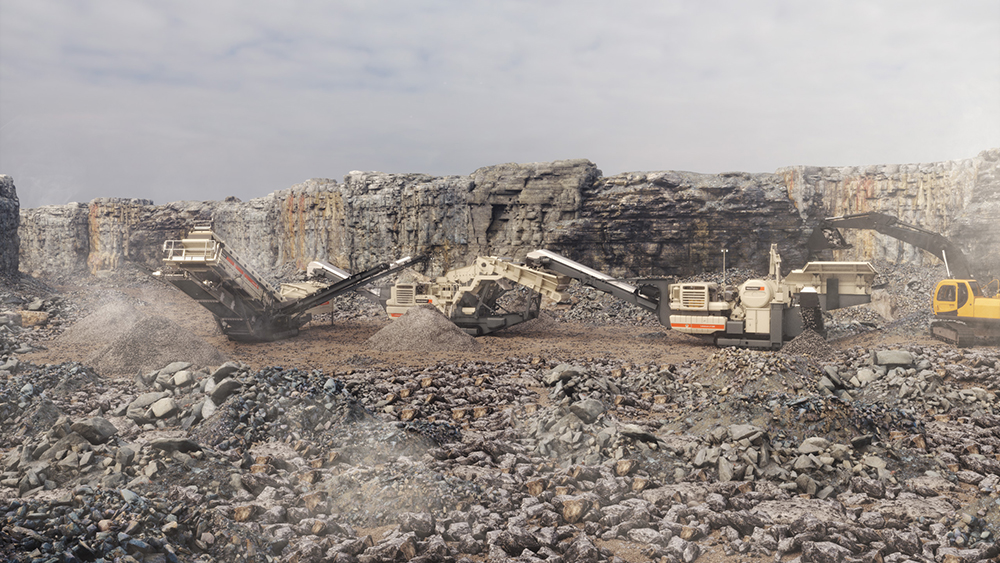 Metso Outotec is working hard to develop a complete range of electrically driven track-mounted crushers and screens Metso Outotec is working hard to develop a complete range of electrically driven track-mounted crushers and screens
