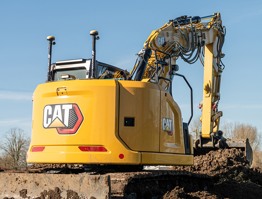 Topcon 3D control technology is now available for Caterpillar excavators Topcon 3D control technology is now available for Caterpillar excavators