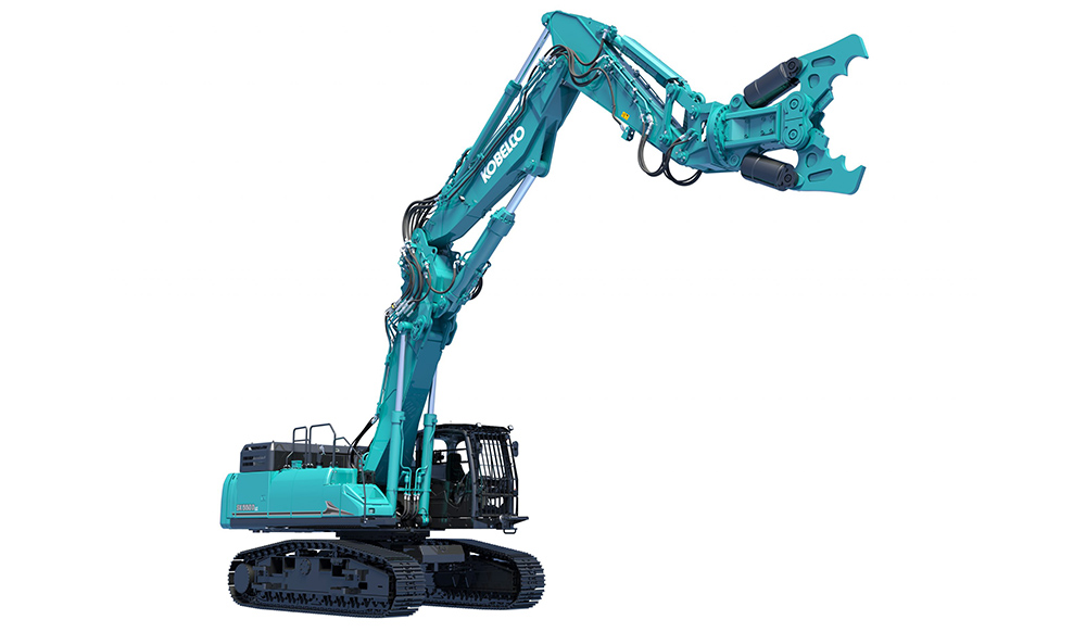 Versatility and performance are claimed for Kobelco’s new high reach excavator Versatility and performance are claimed for Kobelco’s new high reach excavator