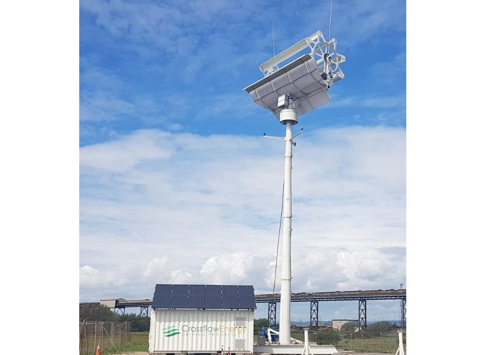 An innovative wind power solution suits use for road construction applications An innovative wind power solution suits use for road construction applications