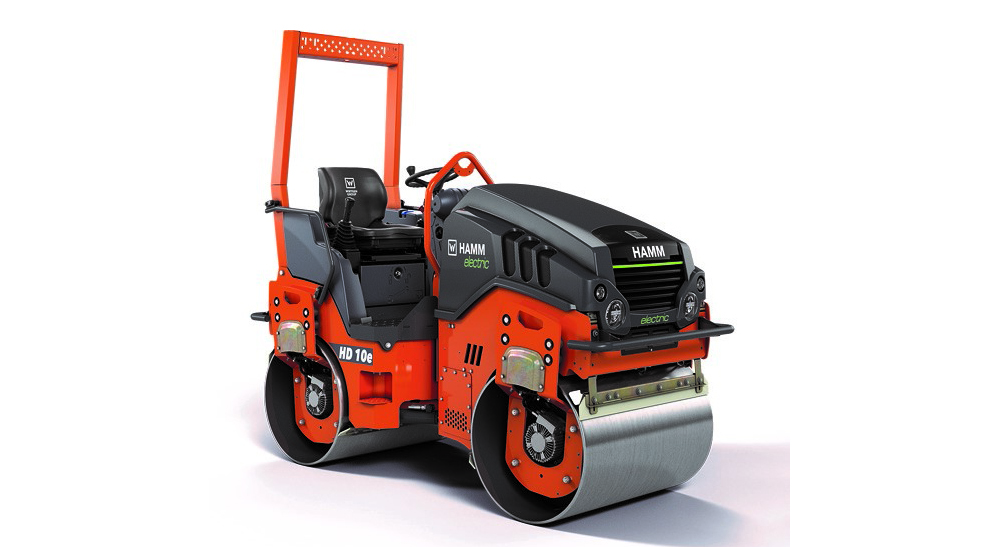 Hamm is introducing a series of electric asphalt compactors Hamm is introducing a series of electric asphalt compactors