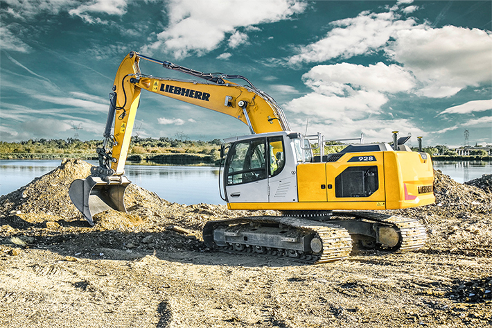 Liebherr’s new R928 excavator is offered with technology from Leica Geosystems Liebherr’s new R928 excavator is offered with technology from Leica Geosystems