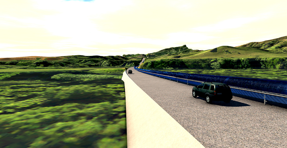 The BEUMER Overland Layouting Tool generates a digital 3D model of the conveyor in the virtual landscape during project planning – almost automatically The BEUMER Overland Layouting Tool generates a digital 3D model of the conveyor in the virtual landscape during project planning – almost automatically