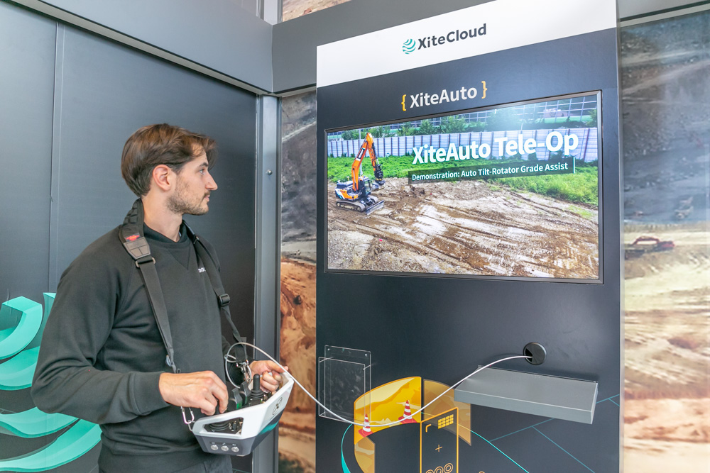 XiteCloud is part of Doosan’s Concept-X control solution for construction, quarrying and mining sites XiteCloud is part of Doosan’s Concept-X control solution for construction, quarrying and mining sites