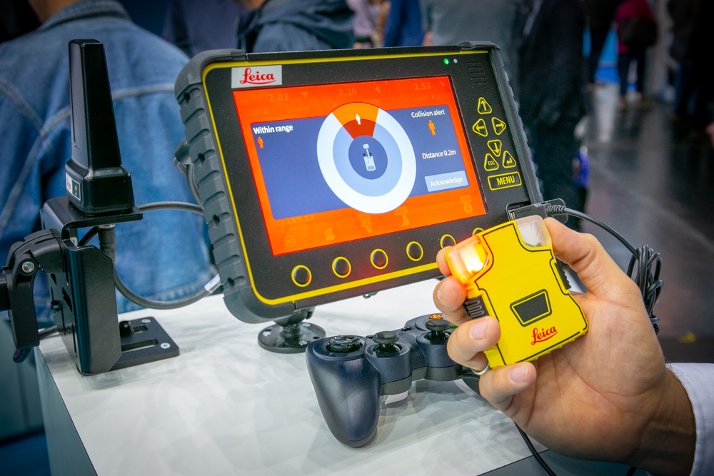 Improved site safety can be achieved with new technology from Leica Geosystems Improved site safety can be achieved with new technology from Leica Geosystems