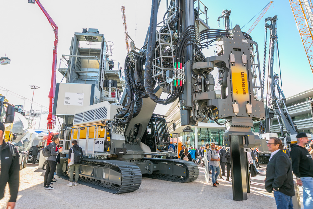 Liebherr is now offering a range of electric piling rigs and cranes Liebherr is now offering a range of electric piling rigs and cranes