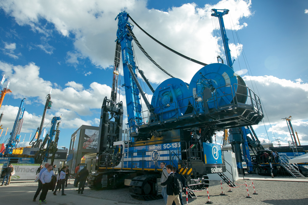 Soilmec’s new SC-135 is top-of-the-range from the piling rigs Soilmec’s new SC-135 is top-of-the-range from the piling rigs