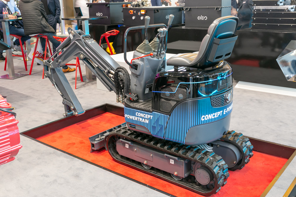 Yanmar’s electric excavator is a quiet, zero-emission machine designed to meet taxing emissions restrictions Yanmar’s electric excavator is a quiet, zero-emission machine designed to meet taxing emissions restrictions