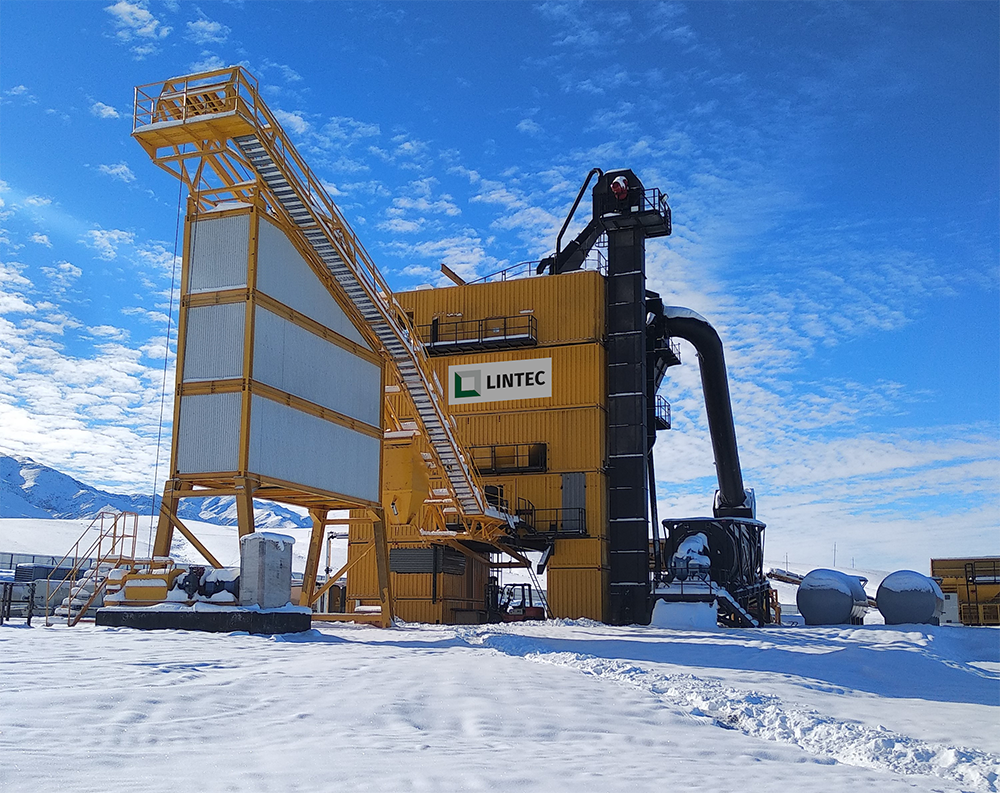 Asphalt plants from Lintec & Linnhoff are playing a useful role in a road construction contract in Kazakhstan for Chinese firm CITIC Asphalt plants from Lintec & Linnhoff are playing a useful role in a road construction contract in Kazakhstan for Chinese firm CITIC