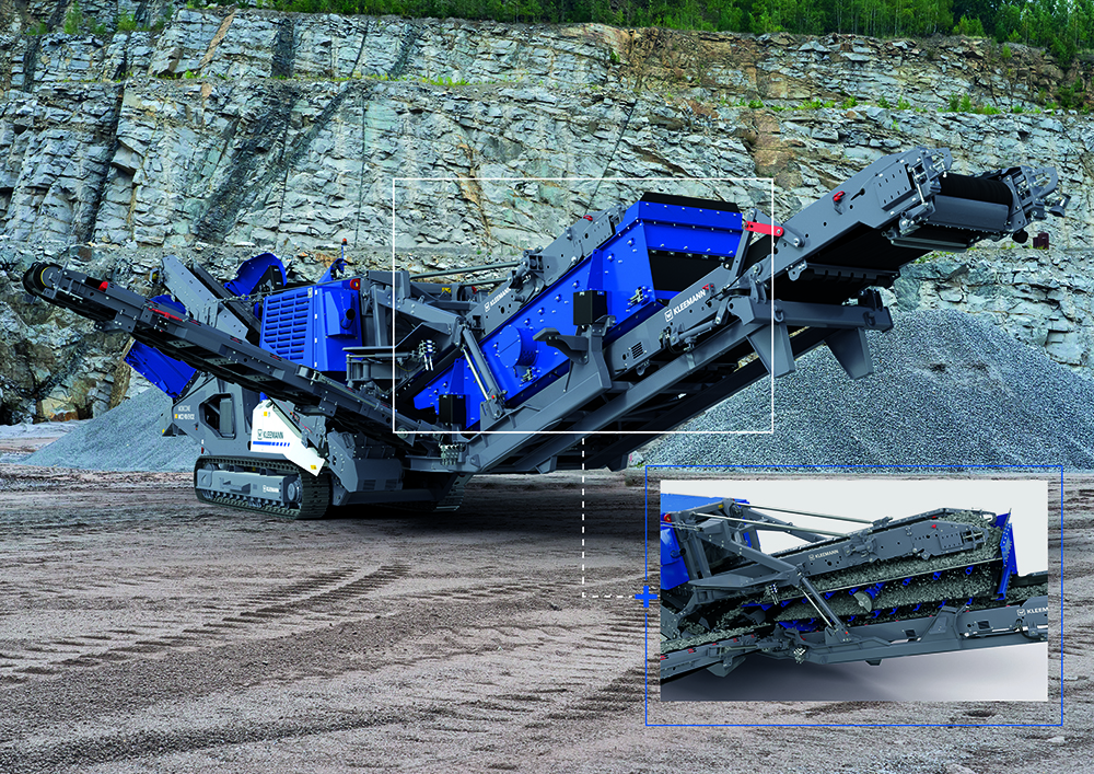 Kleemann offers increased versatility for its cone and impact crushers with an additional post screening option Kleemann offers increased versatility for its cone and impact crushers with an additional post screening option