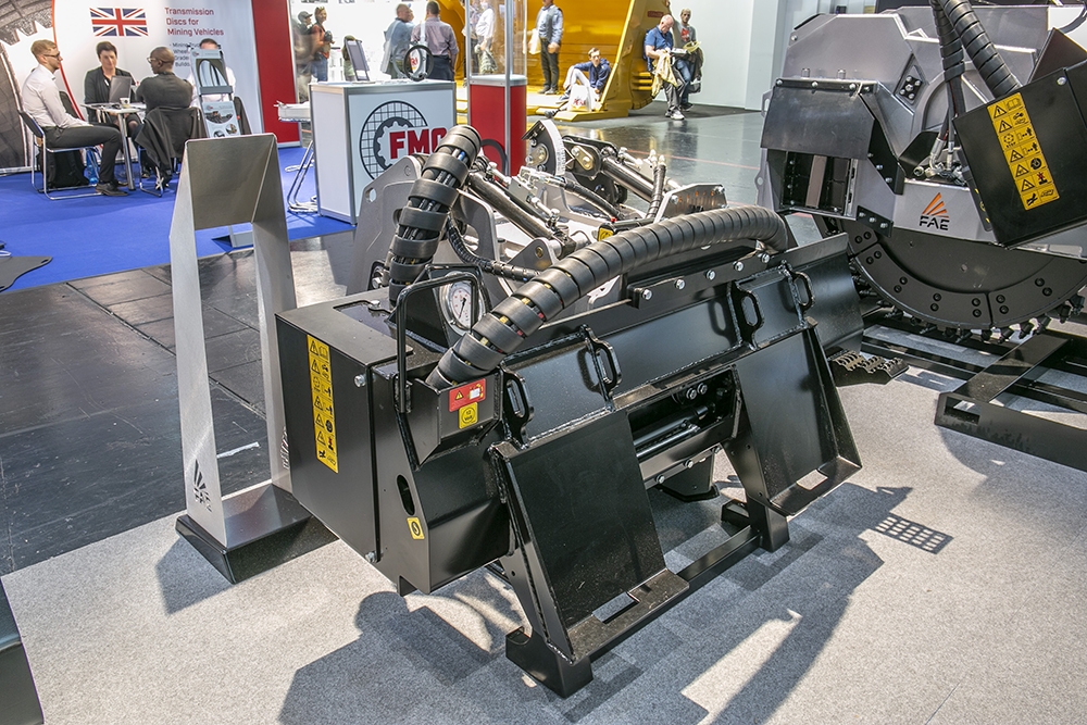 FAE says that its latest attachment is aimed at smaller planing jobs and can be used on compact equipment FAE says that its latest attachment is aimed at smaller planing jobs and can be used on compact equipment
