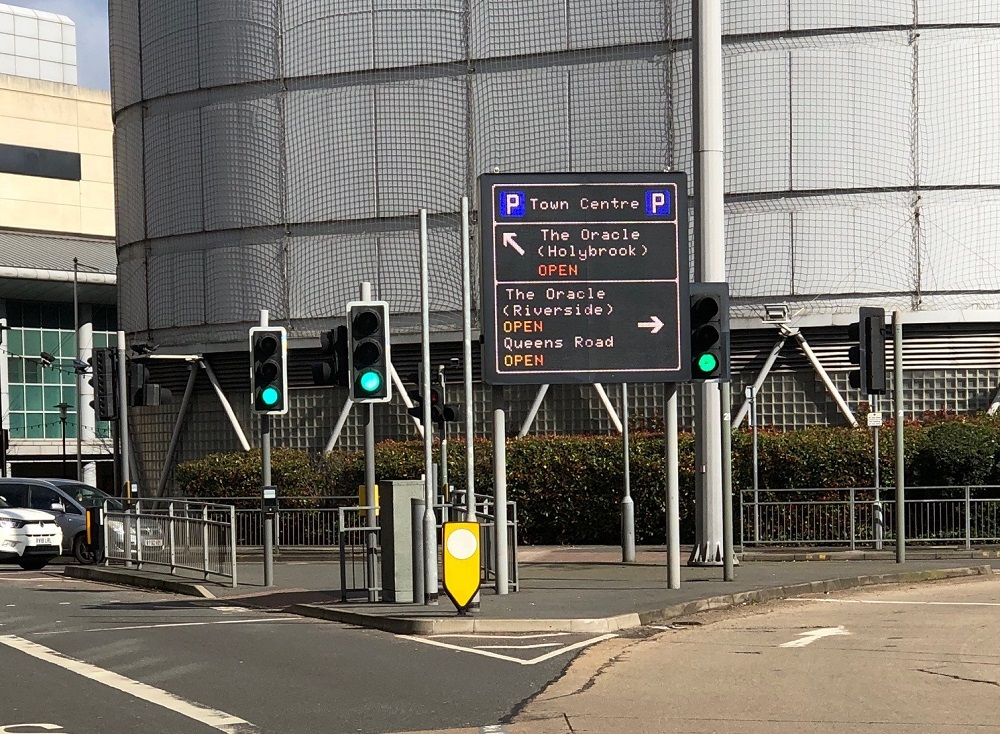 Traffic management is looking up in Reading, thanks to variable message signs from SWARCO Traffic management is looking up in Reading, thanks to variable message signs from SWARCO